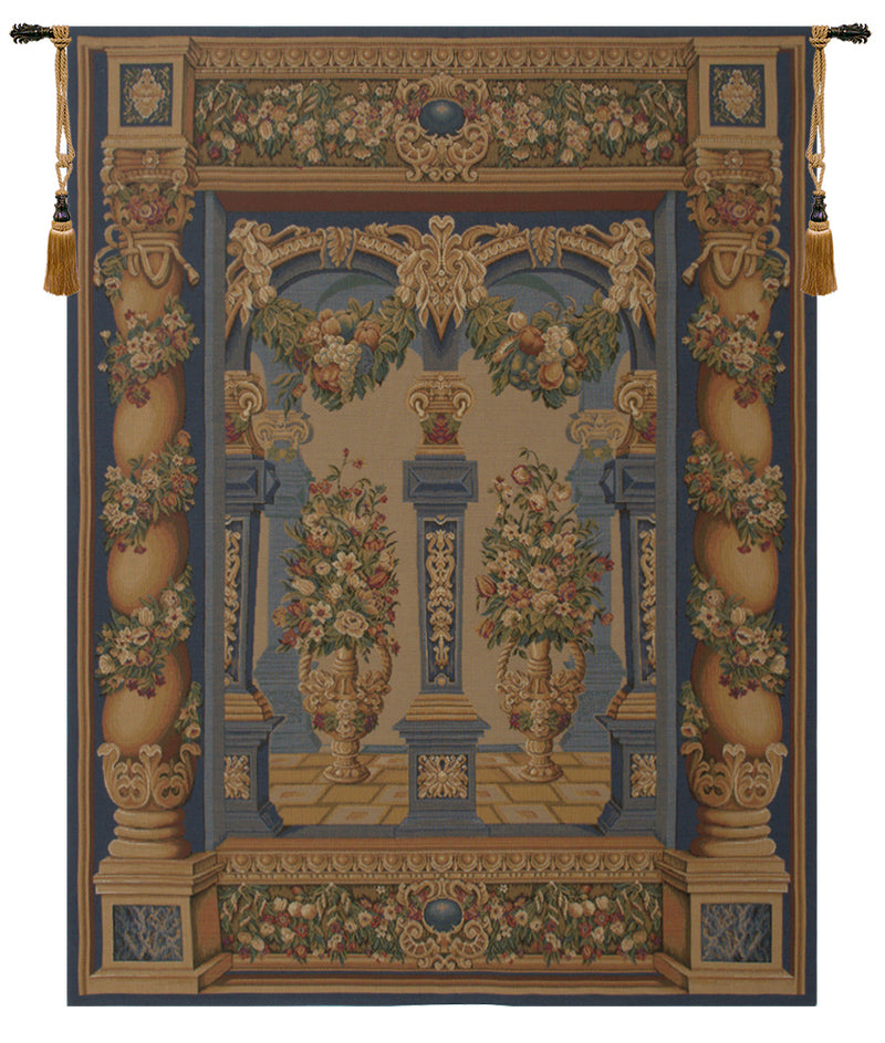 Loggia European Columns European Wall Tapestry