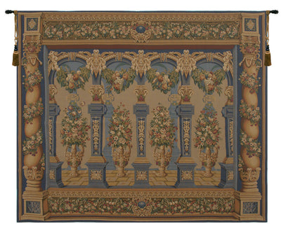 Loggia Columns Horizontal European Wall Tapestry