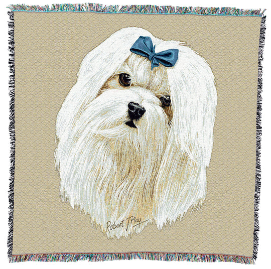 Maltese Small Throw