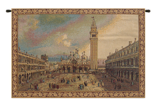 San Marco Square Small Italian Wall Tapestry