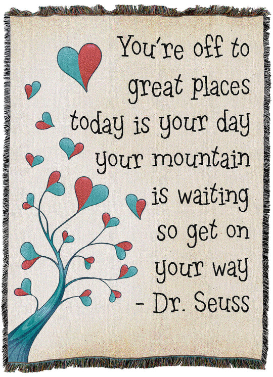 This Is Your Day Floral Throw