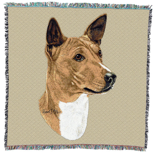 Basenji Small Throw
