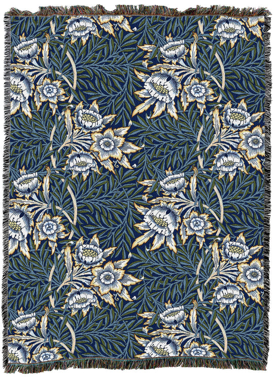 William Morris Tulip and Willow XL Throw