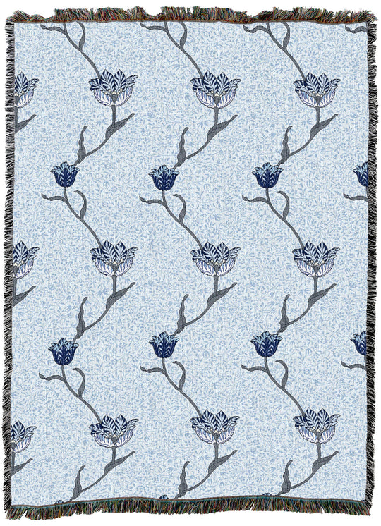 William Morris Garden Tulip Sylvan XL Throw