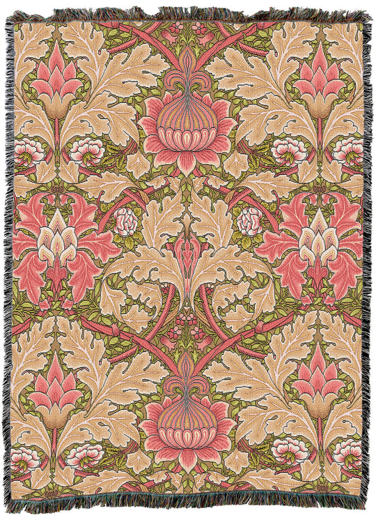 William Morris St James Strawberry Throw