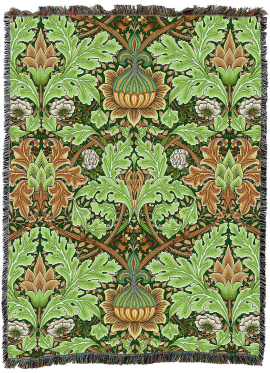 William Morris St James Sherwood Throw