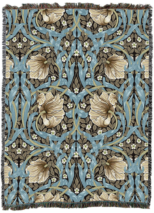 William Morris Pimpernel Vanilla Throw