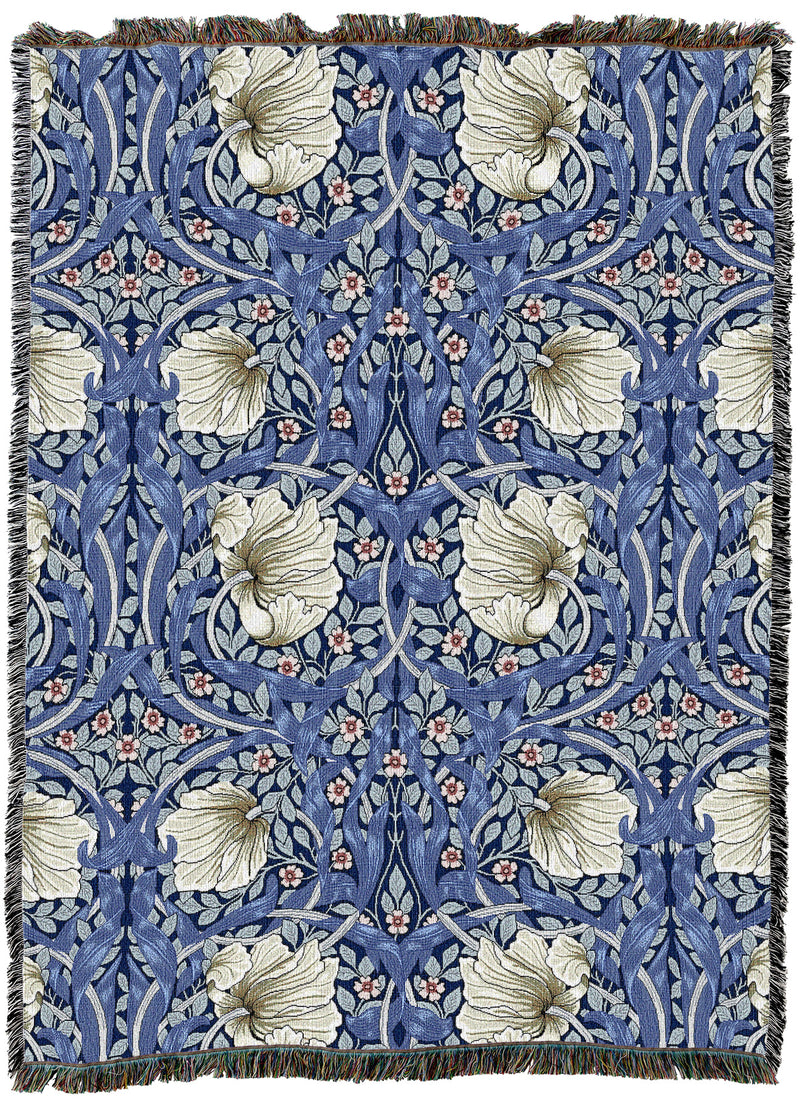 William Morris Pimpernel Sterling XL Throw