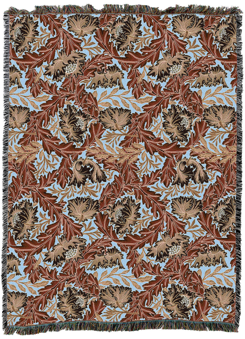 William Morris Wreath October XL Throw
