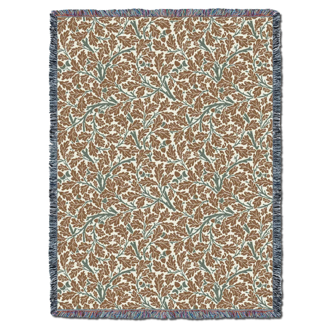 William Morris Oak Tree Bark XL Throw