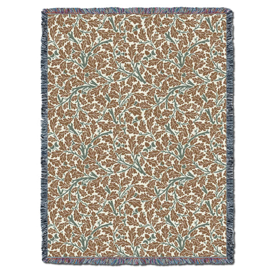 William Morris Oak Tree Bark XL Throw