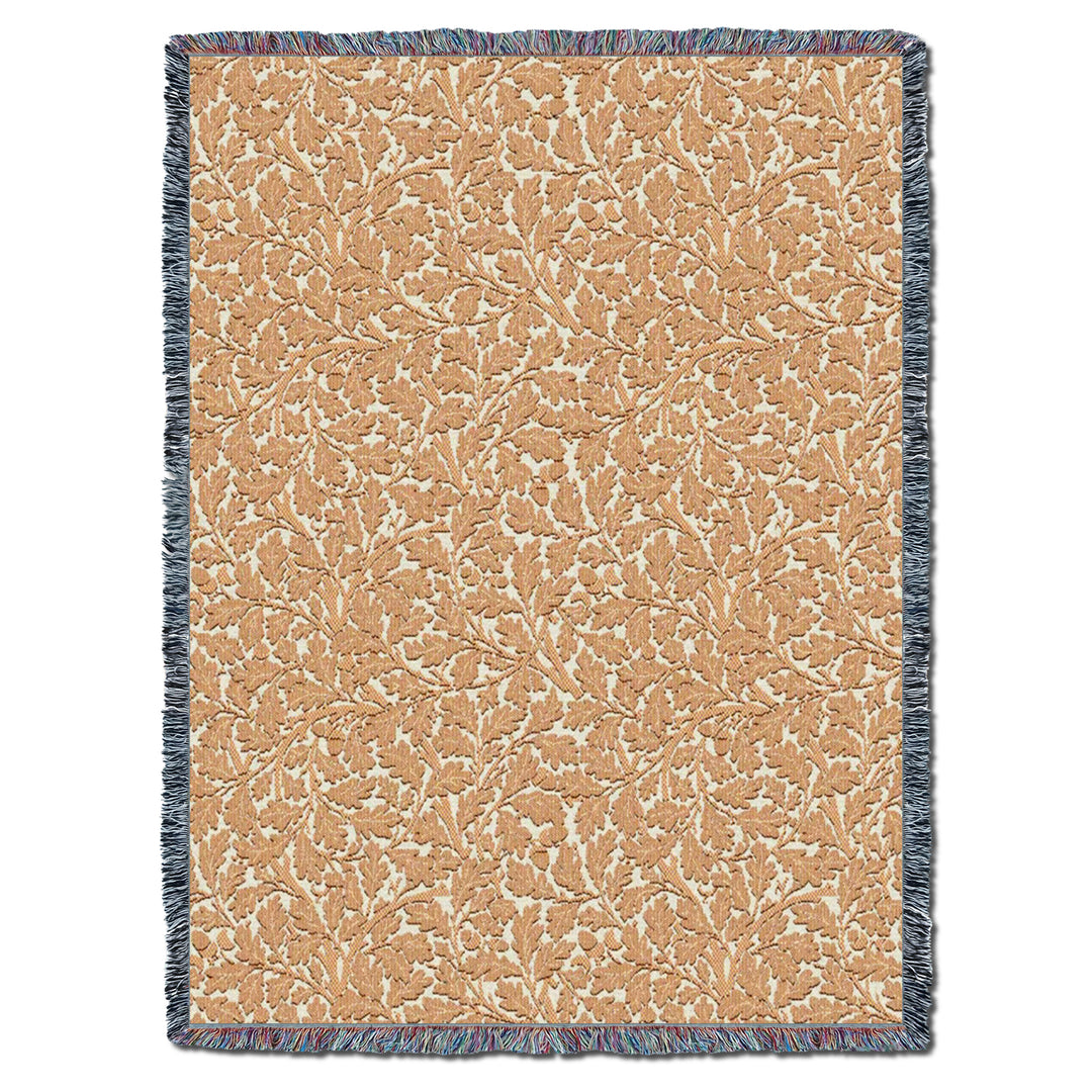 William Morris Oak Tree Peachy XL Throw