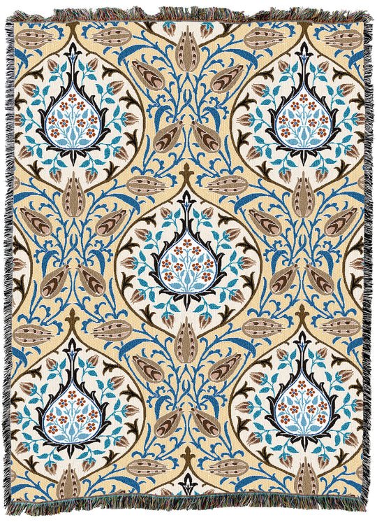 William Morris Rosebud Tole XL Throw