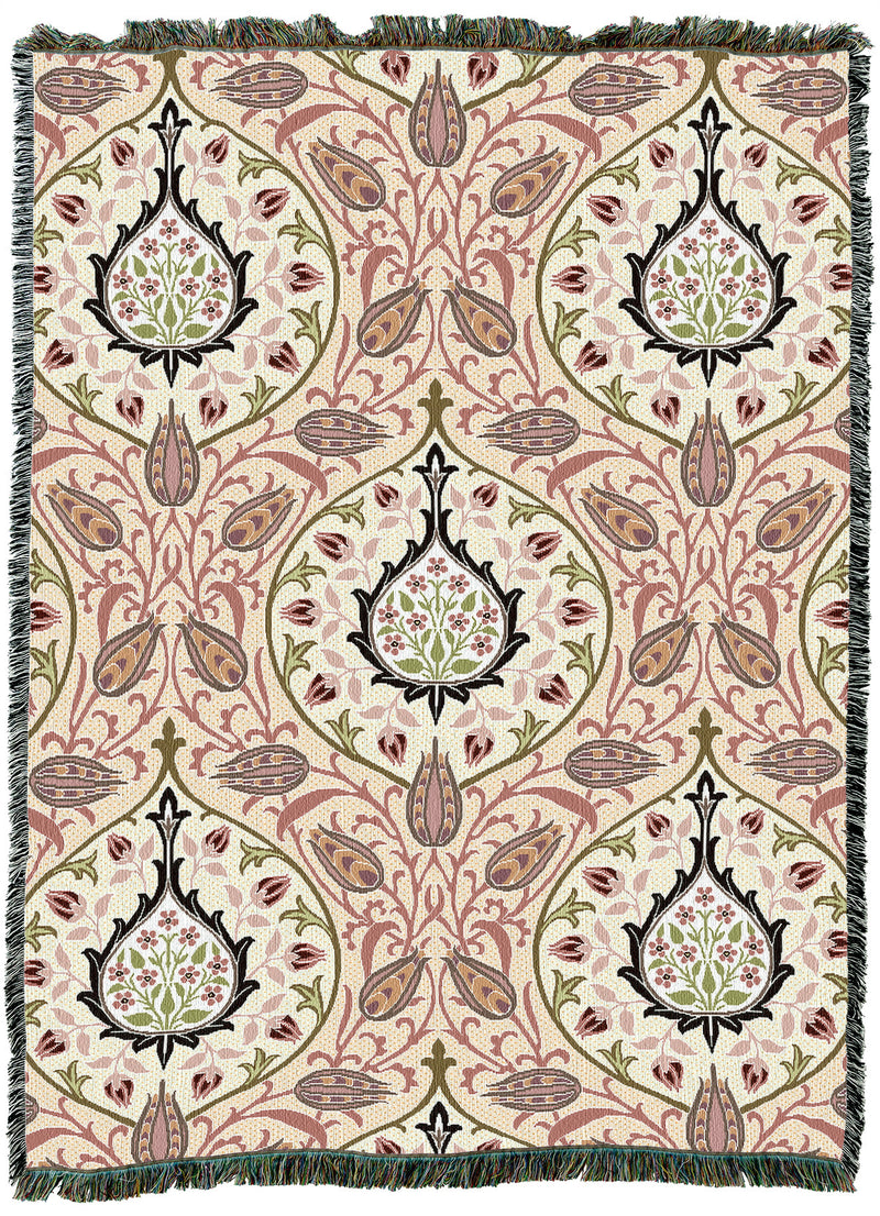 William Morris Rosebud Peace XL Throw