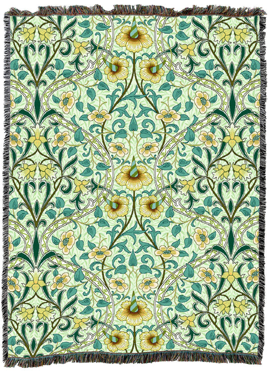 William Morris Daffodil Meadow XL Throw