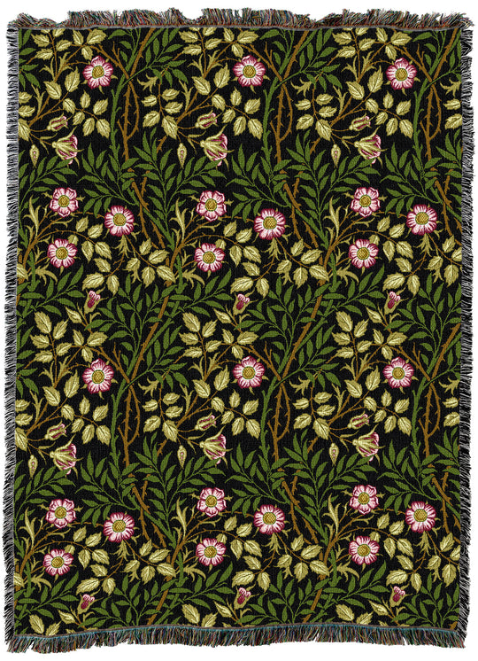 William Morris Sweetbriar Night XL Throw