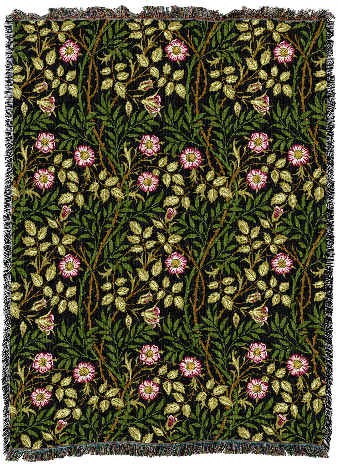 William Morris Sweetbriar Night Throw