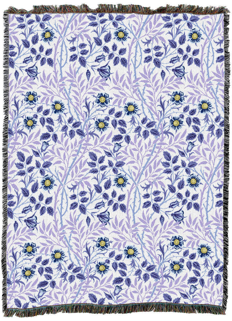 William Morris Sweetbriar Lavender XL Throw