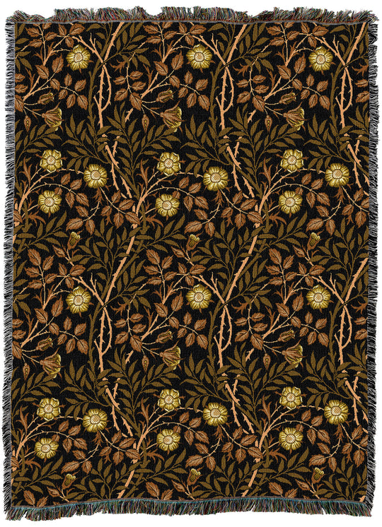 William Morris Sweetbriar Bronze XL Throw