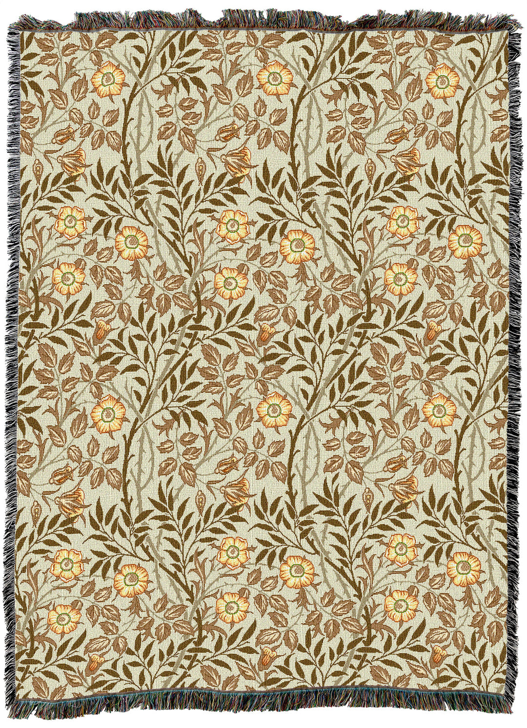 William Morris Sweetbriar Mandarin XL Throw