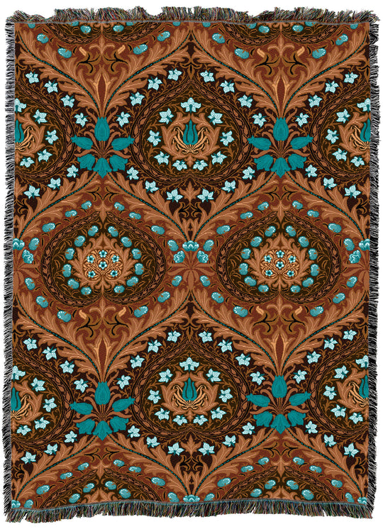 William Morris Eden Saddle XL Throw