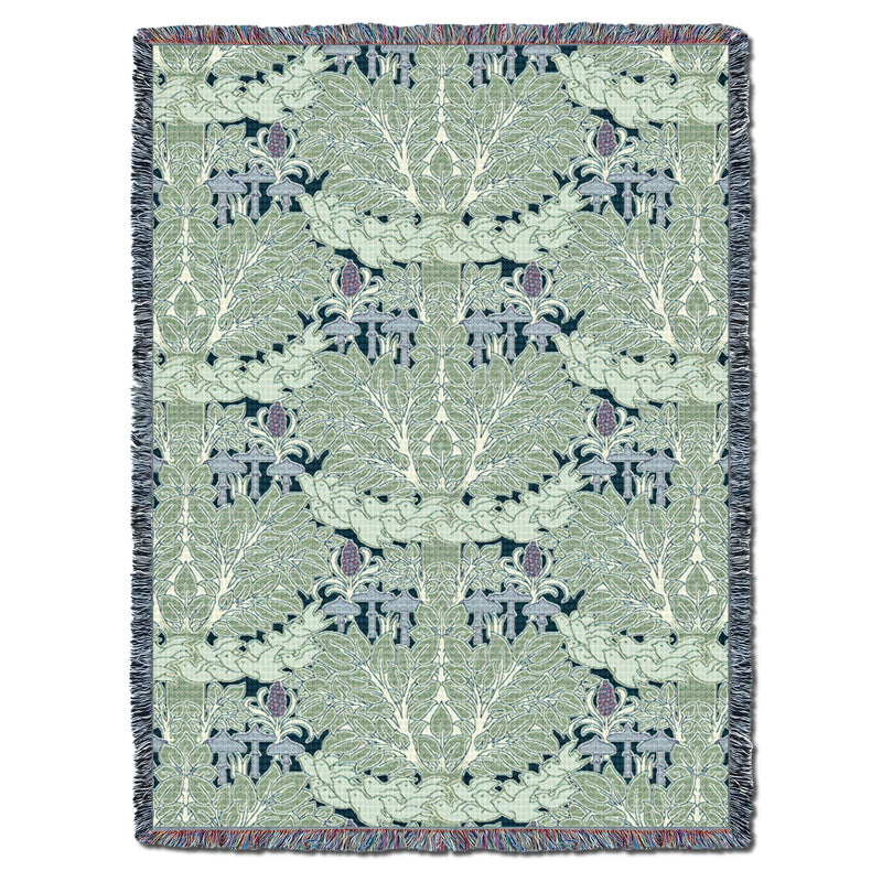 CFA Voysey Fairyland Mist XL Throw