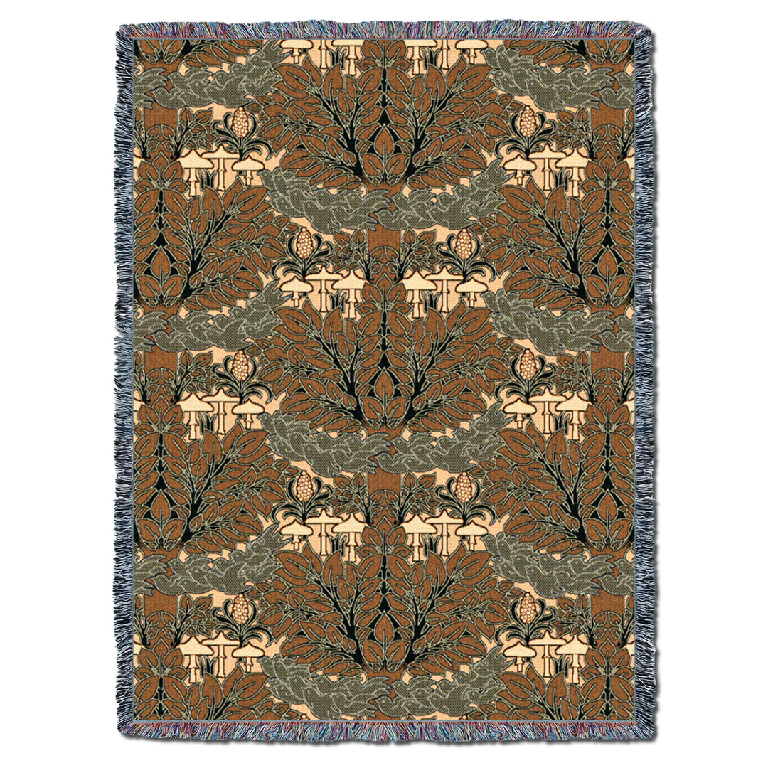 CFA Voysey Fairyland Rust XL Throw