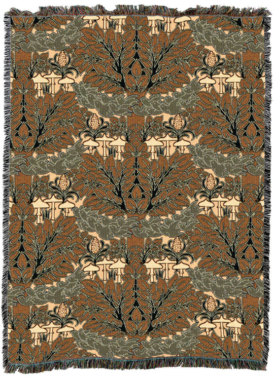 CFA Voysey Fairyland Rust Throw