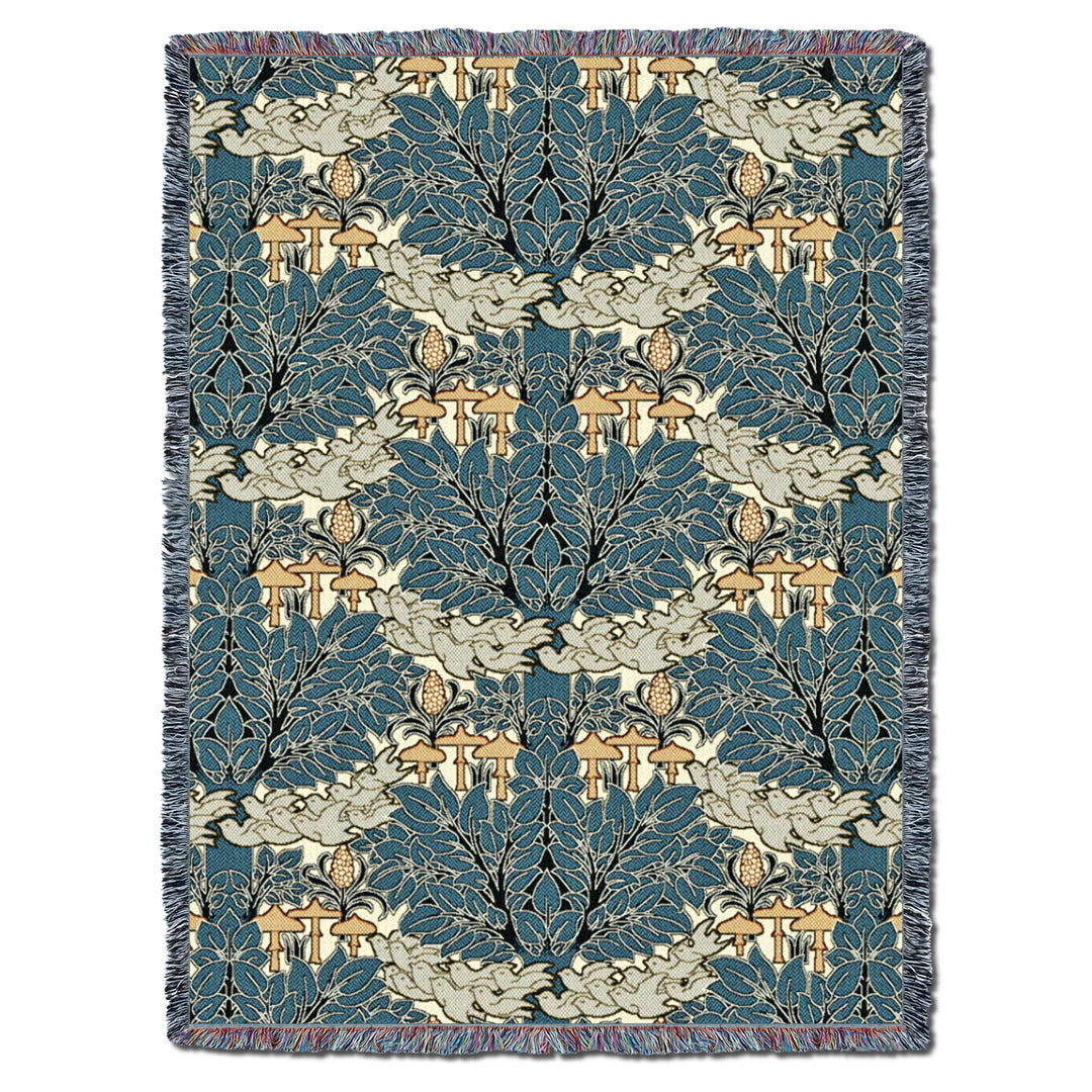 CFA Voysey Fairyland Blue XL Throw