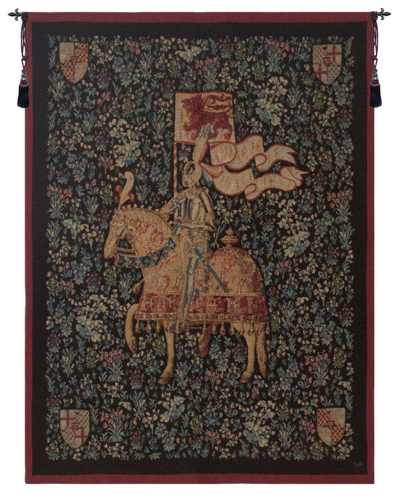 Le Chevalier Slim Border French Wall Tapestry
