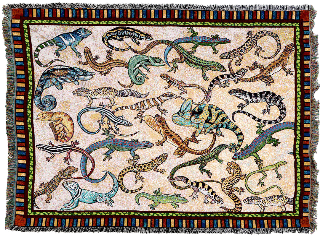 Lounging Lizard Throw