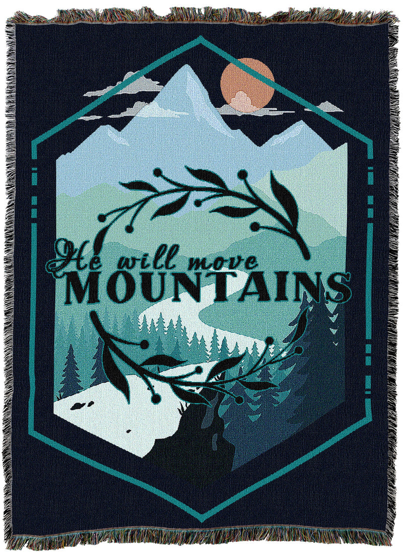 He Will Move Mountains Throw