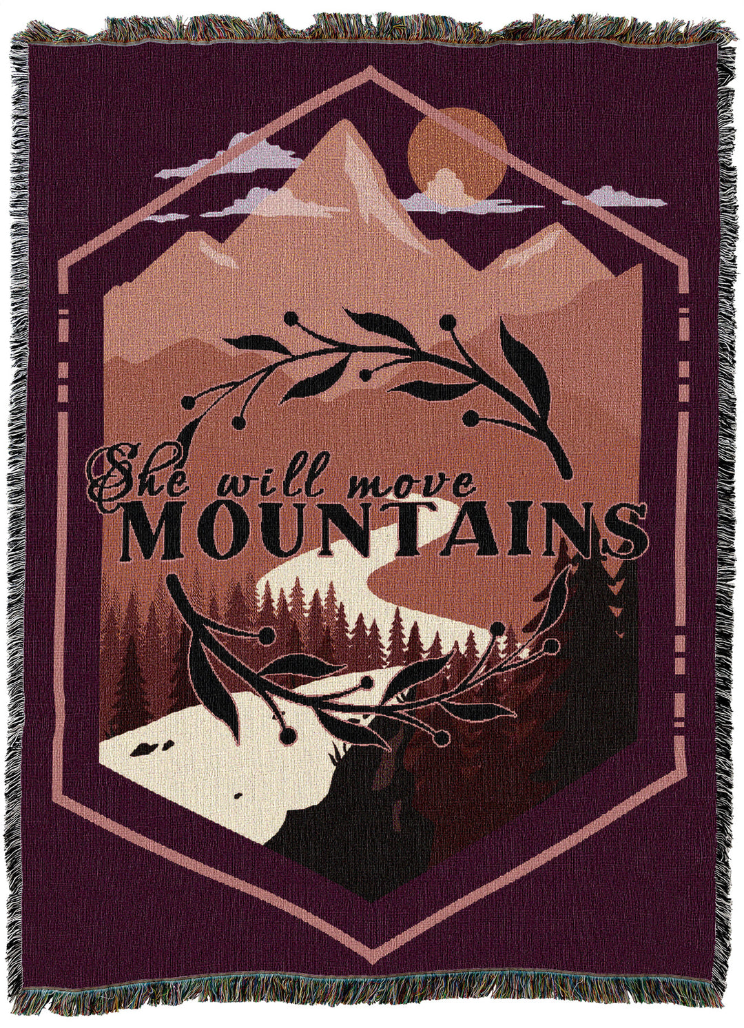 She Will Move Mountains Throw