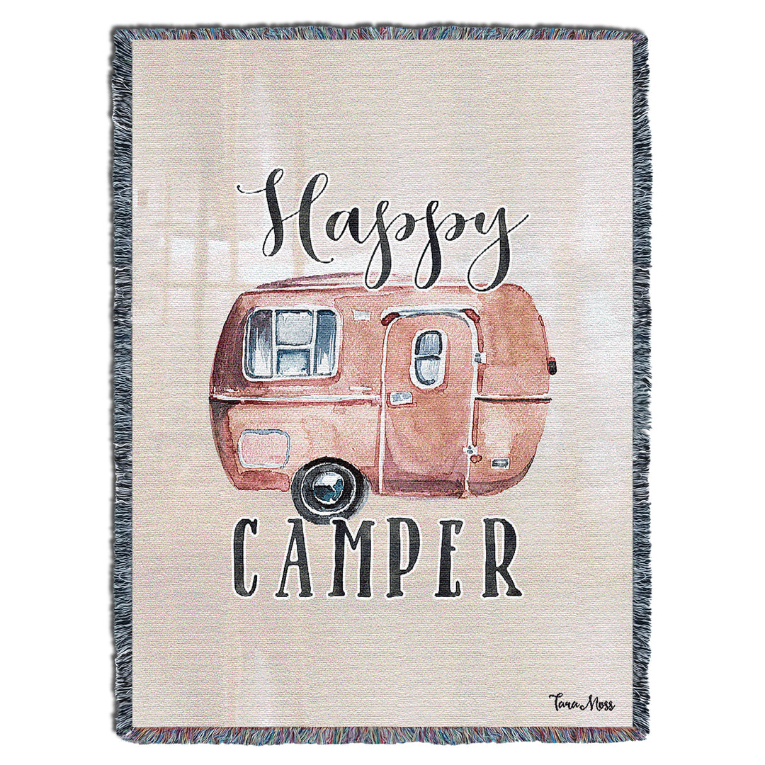 Happy Camper Throw