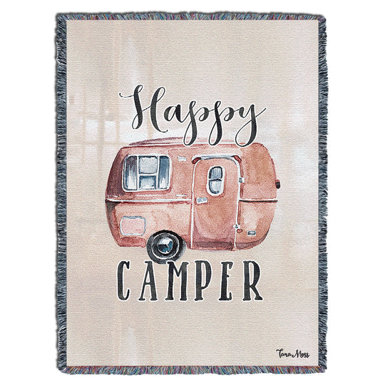 Happy Camper Throw