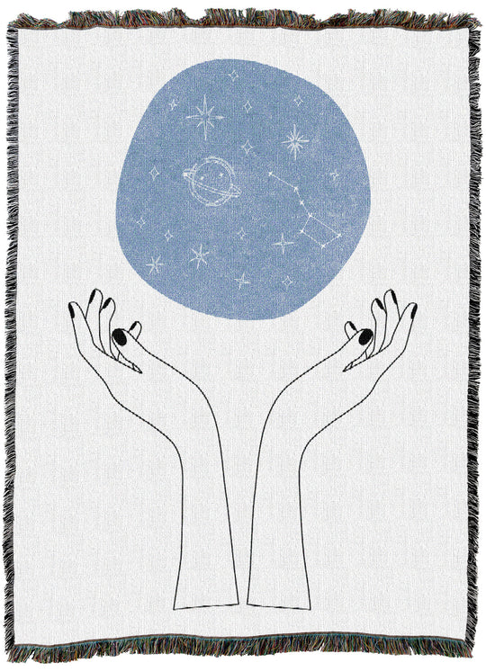 Hands With Stars Throw