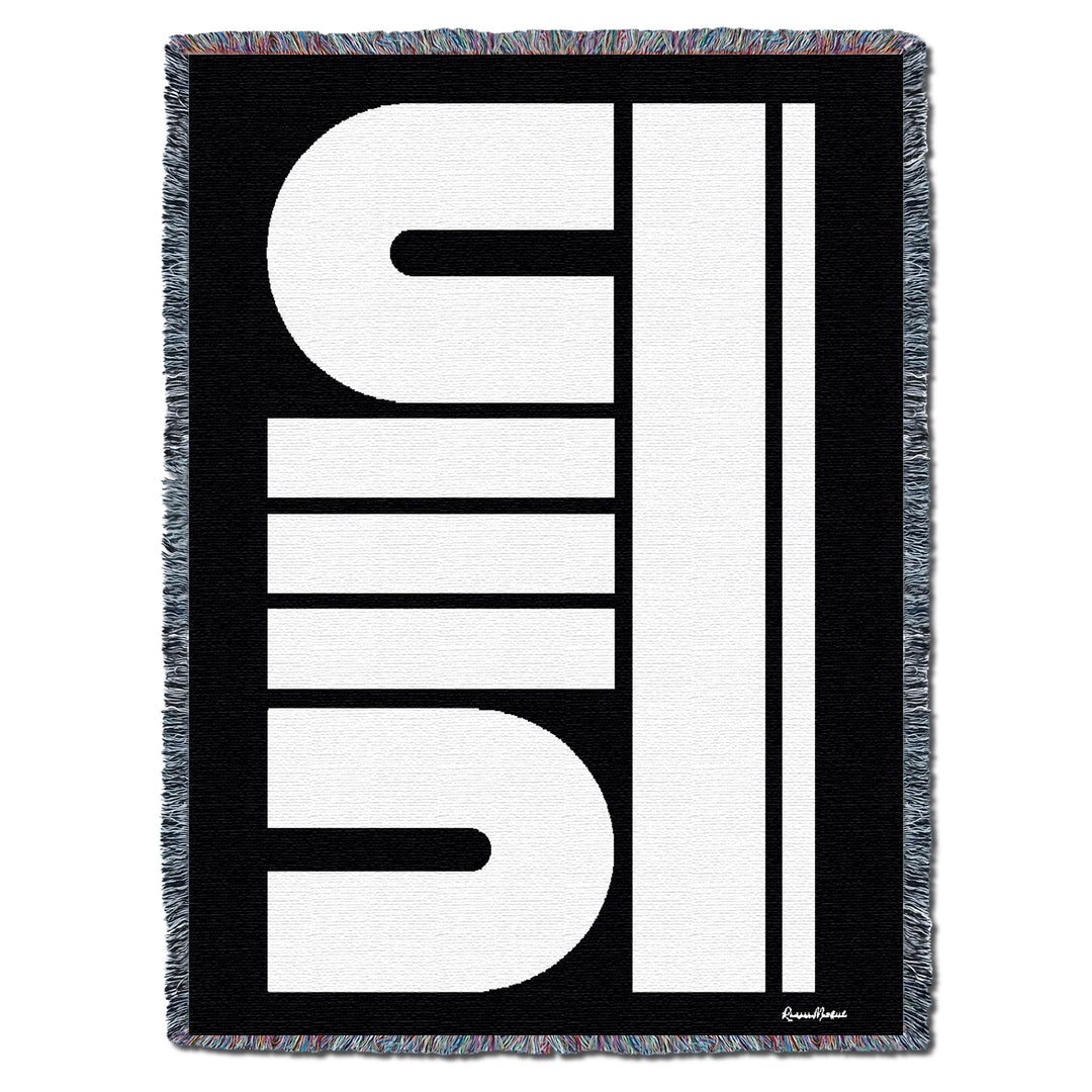 Geometric Mishmash Throw