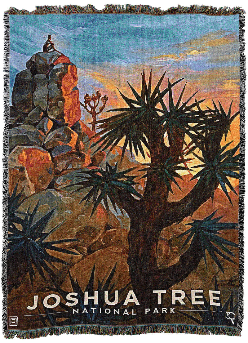 Joshua Tree Sunrise Throw