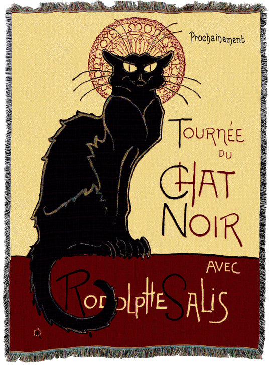 Tournee Chat Noir Throw