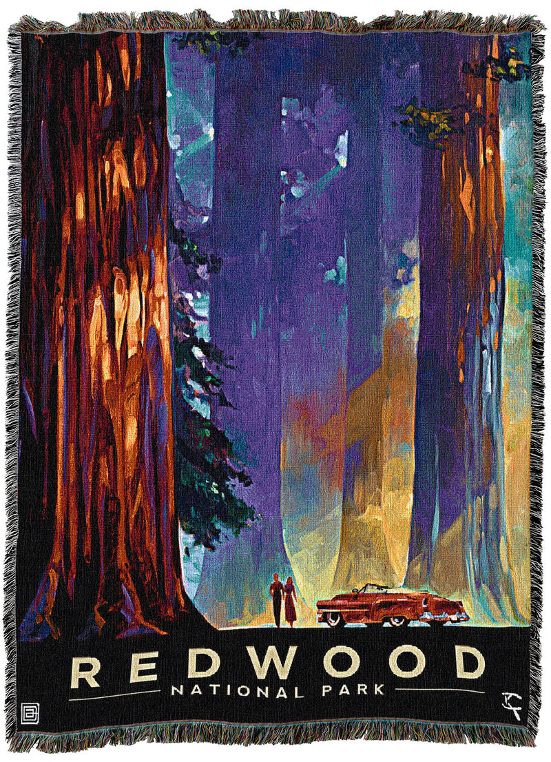 Redwood Among the Giants Throw