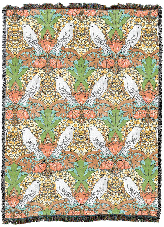 CFA Voysey Birds and Berries Tropical XL Throw