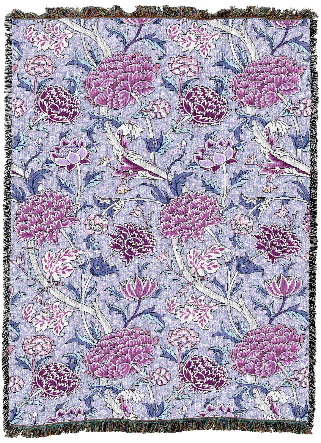William Morris Cray Periwinkle XL Throw