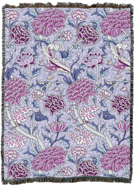 William Morris Cray Periwinkle Throw
