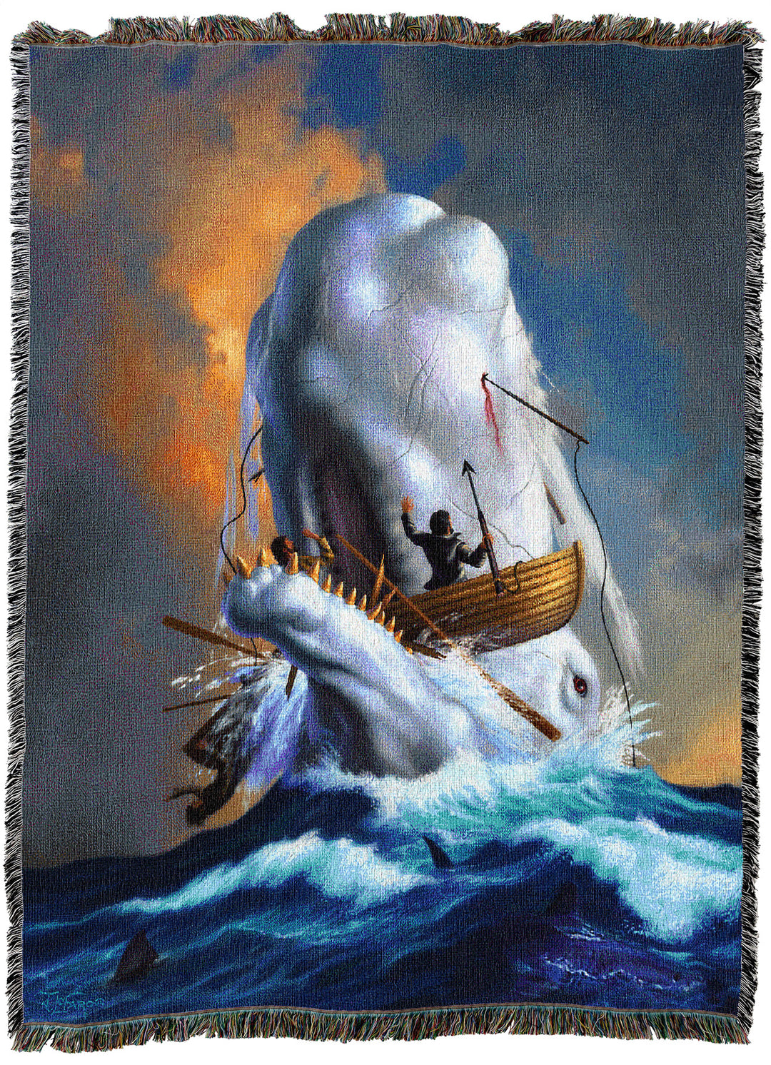JL Moby Dick Throw