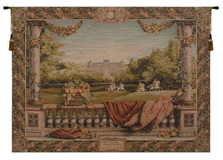 Terrasse Au Chateau I French Wall Tapestry