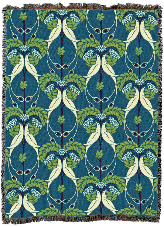 CFA Voysey Rowan Tree Diurnal Throw