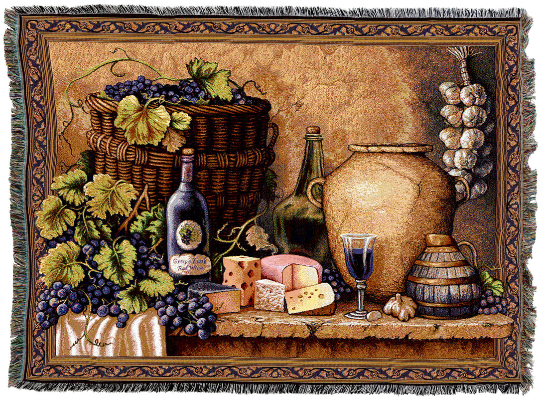 Wine Tasting Throw