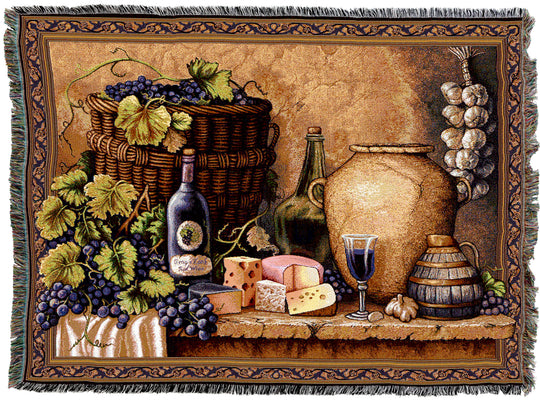Wine Tasting Throw