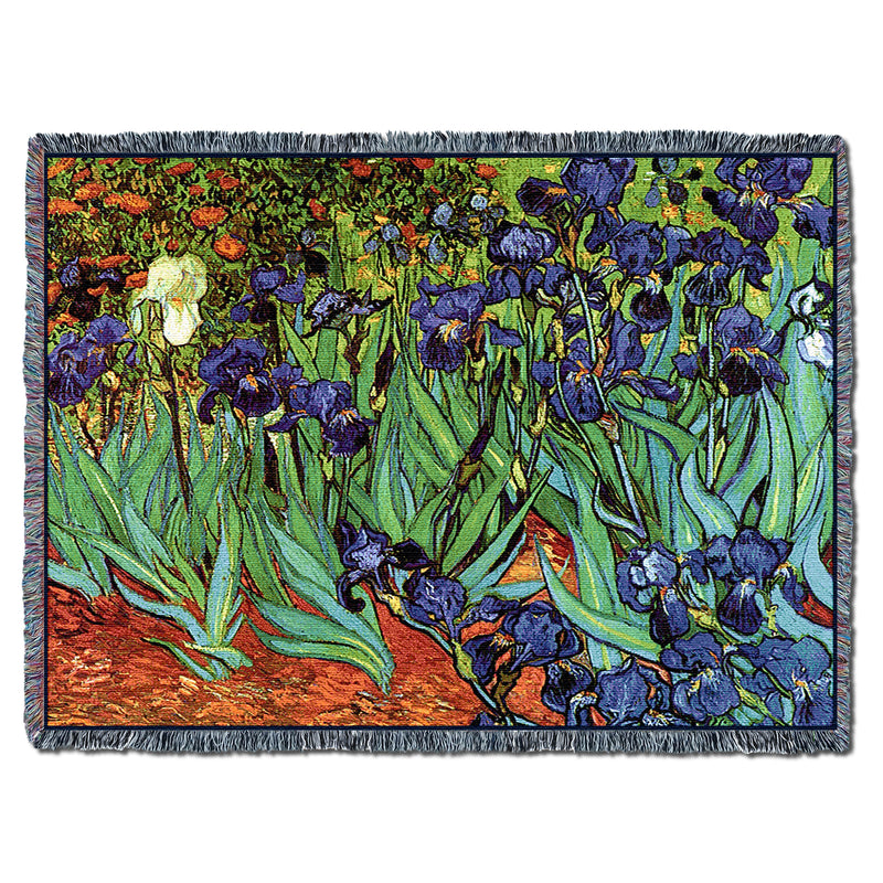 Irises Van Gogh XL Throw