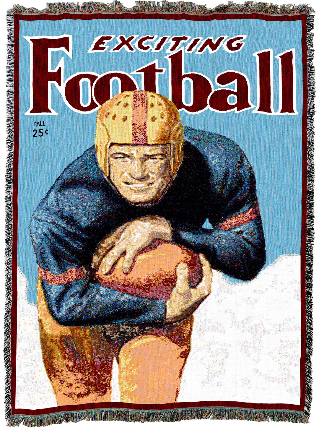 Vintage Football Throw